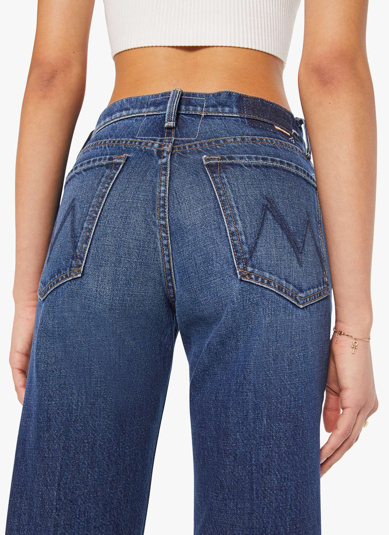 MOTHER The Rambler Zip Heel Straight Leg Jeans