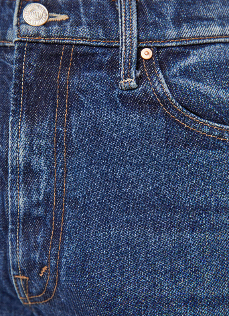 MOTHER The Rambler Zip Heel Straight Leg Jeans