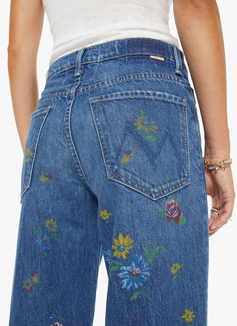The Rerun Zip Sneak Wide Leg Jeans by MOTHER | Andrews