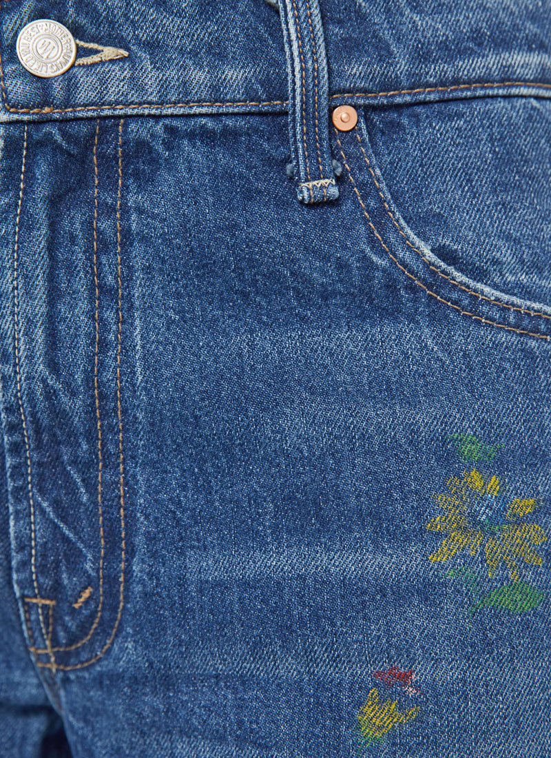 The Rerun Zip Sneak Wide Leg Jeans by MOTHER | Andrews