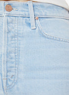 MOTHER High Waisted Rider Bermuda Short Fray