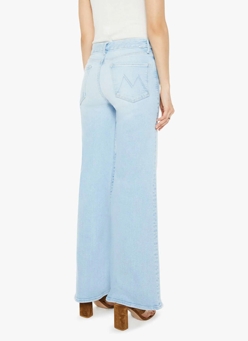 MOTHER The Roller Sneak Wide Leg Jeans