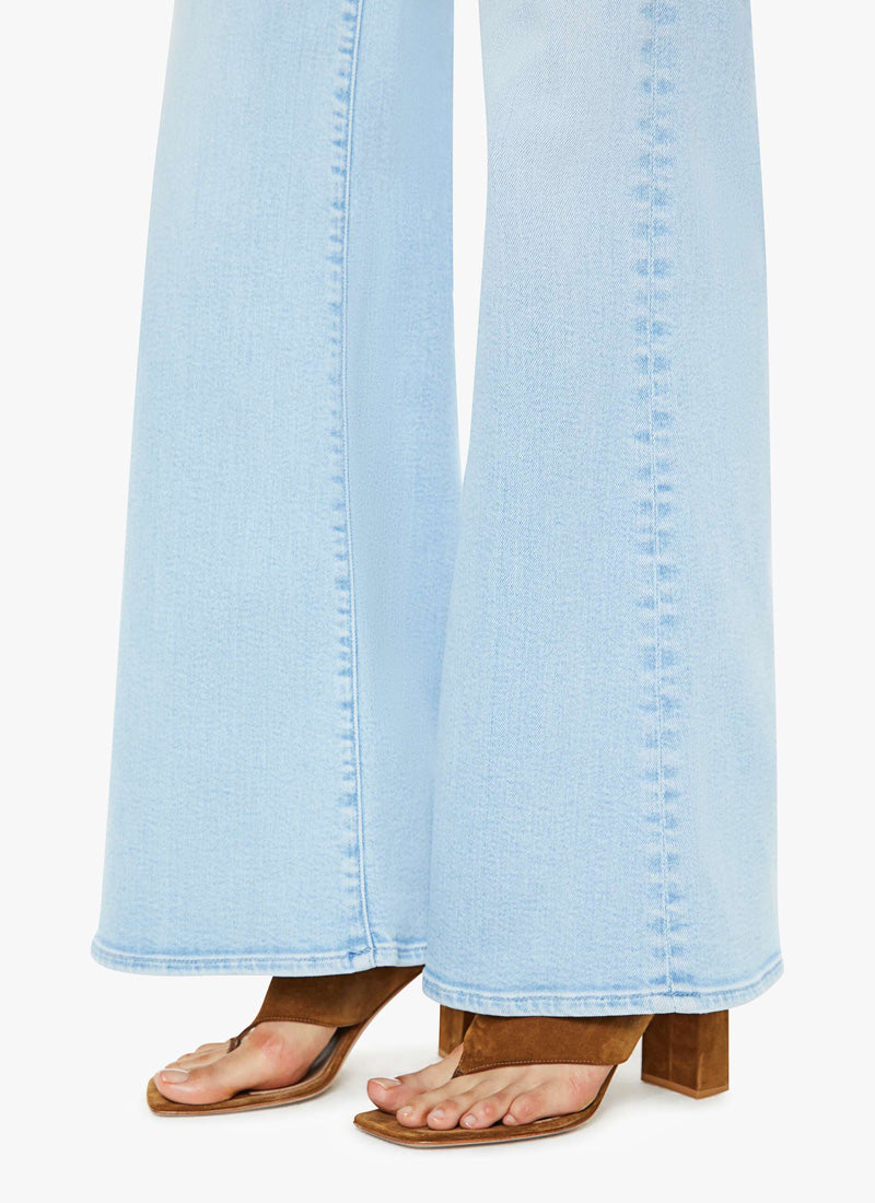 MOTHER The Roller Sneak Wide Leg Jeans