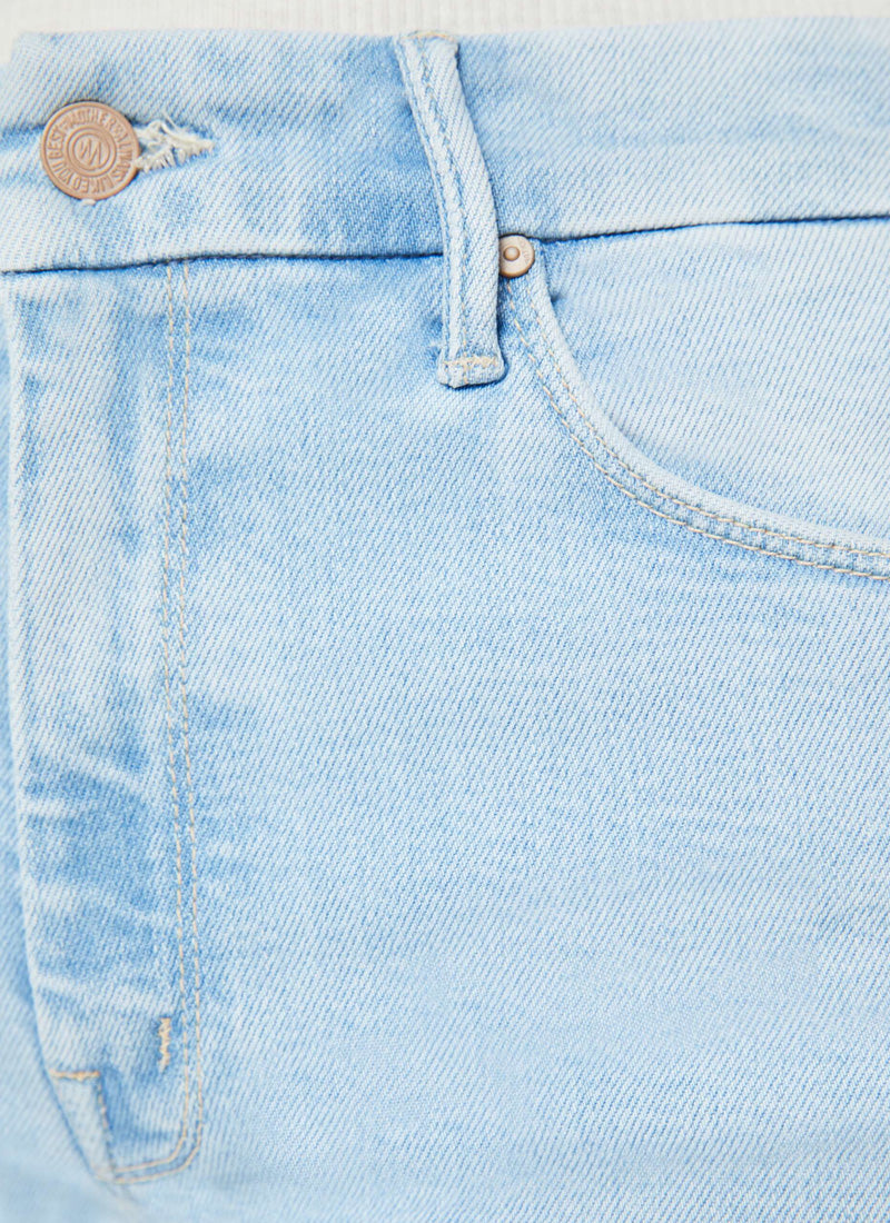 MOTHER The Roller Sneak Wide Leg Jeans