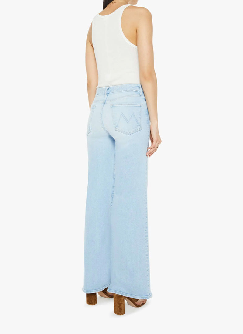 MOTHER The Roller Sneak Wide Leg Jeans