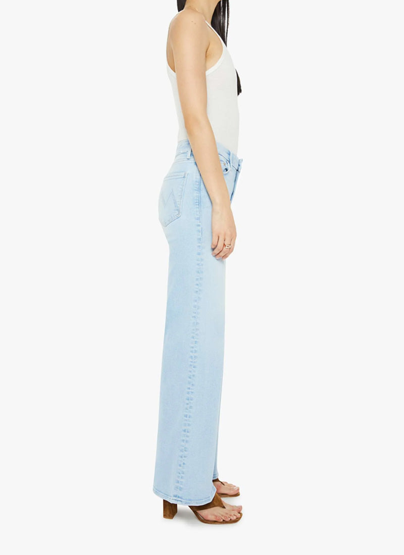 MOTHER The Roller Sneak Wide Leg Jeans