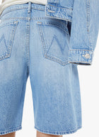 MOTHER The Undercover Denim Bermuda Shorts