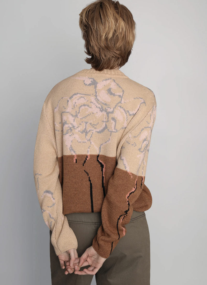 Munthe Eren Floral Intarsia Sweater