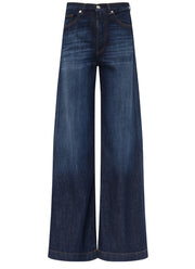 Nadia Palazzo Denim Pant