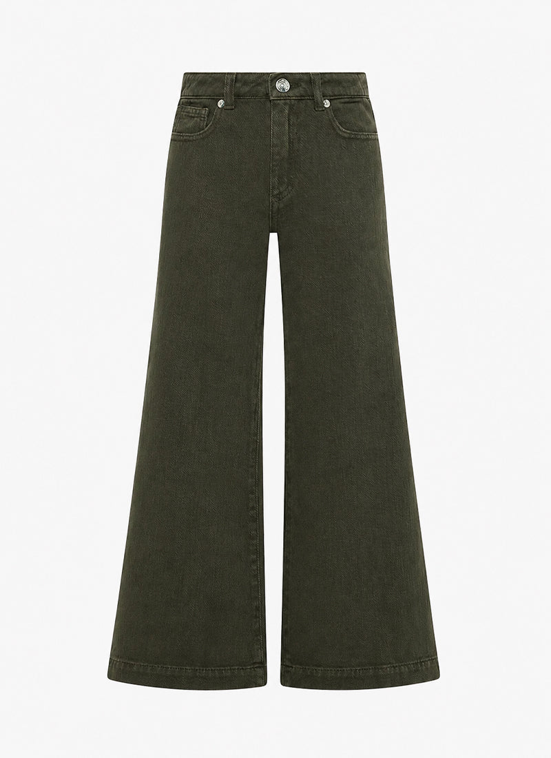 Nadia Palazzo Denim Pant