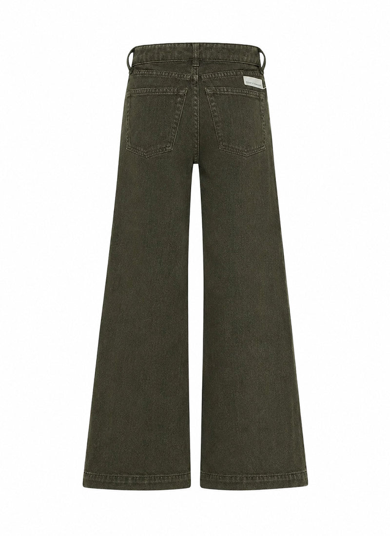 Nadia Palazzo Denim Pant