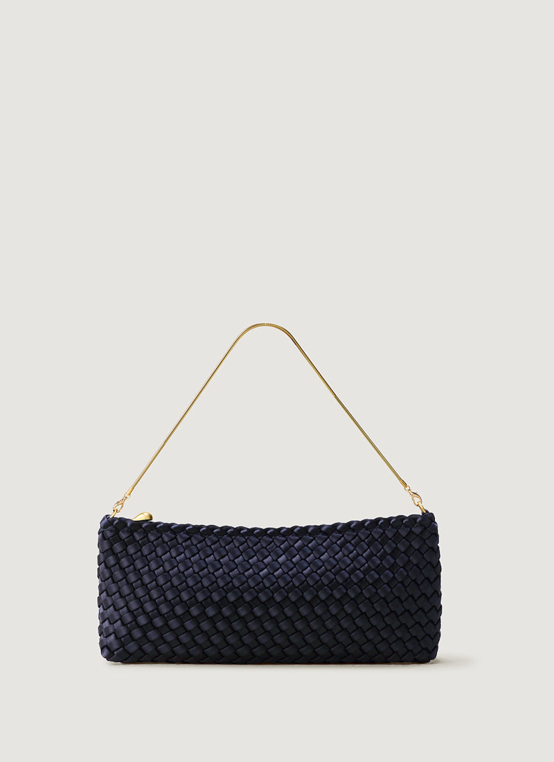 Naghedi Satin Gala Medium Clutch