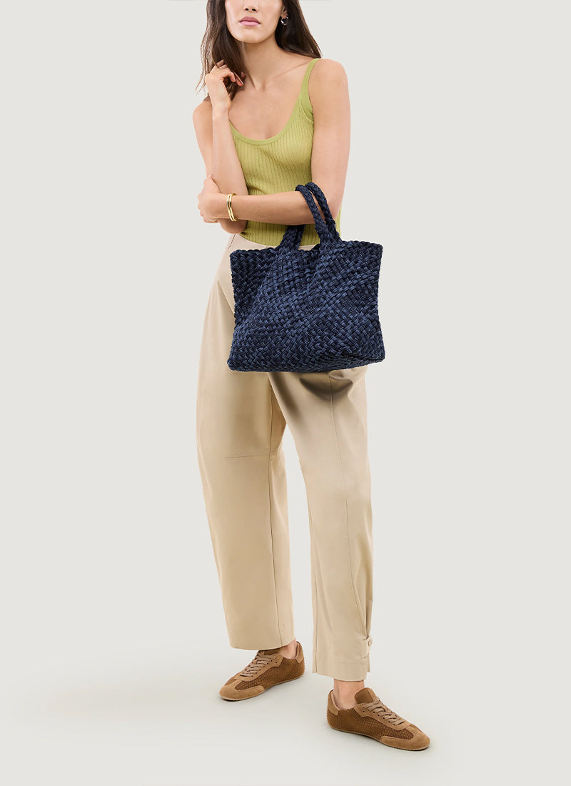 St. Barths Medium Tote Denim by Naghedi