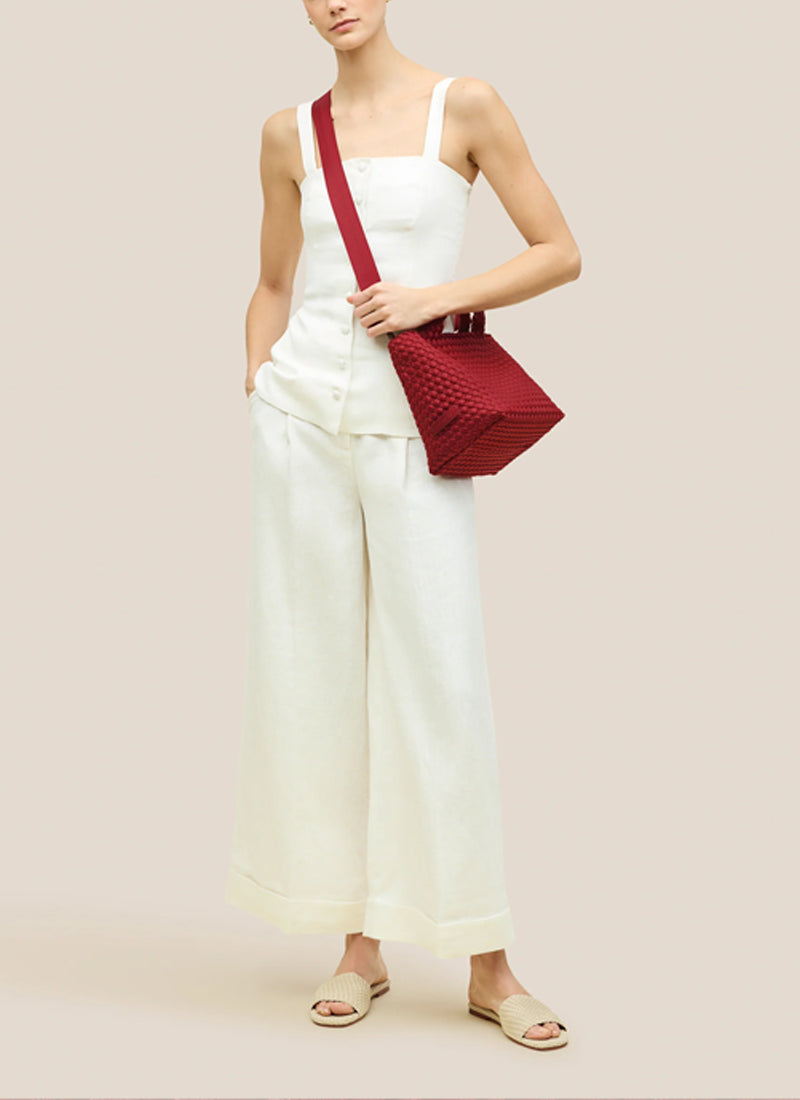 送関込み【NAGHEDI】大人気！ St. Barths Small Tote St. Barths Small Tote | Ink Blue