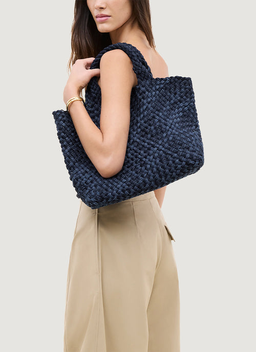 St Barth Denim Medium Tote