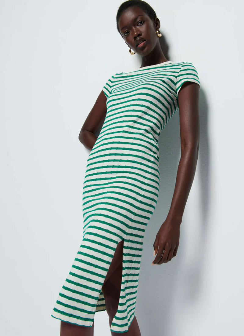 Nation LTD Ingrid Shrunken T-Shirt Dress