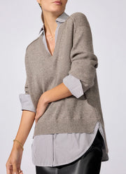Looker Layered V-Neck Sweater