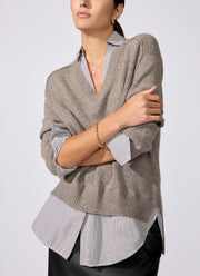 Looker Layered V-Neck Sweater