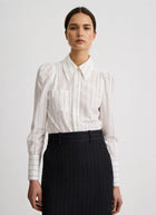 SMYTHE Necktie Box Pleat Shirt
