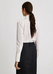 SMYTHE Necktie Box Pleat Shirt