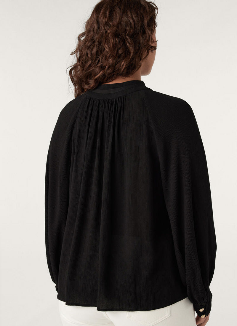 ba&sh Neil Balloon Sleeve Blouse