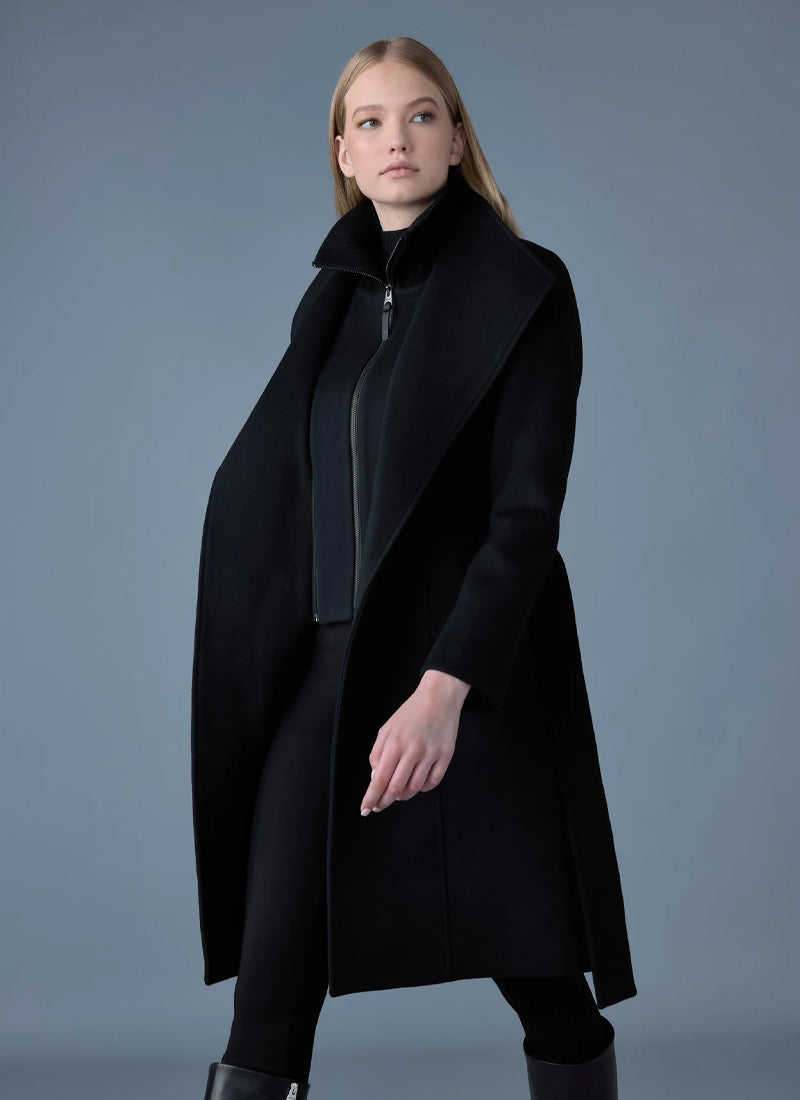 Norita 2-in-1 Double Face Wool Coat