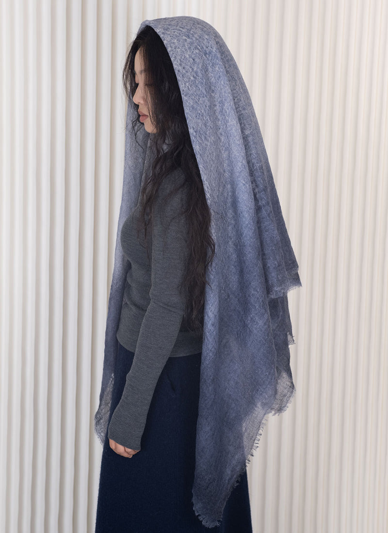 Oats & Rice Hana Dip Dyed Cashmere Shawl
