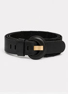 Gavazzeni Italy Oprah Elastic Oval Buckle Belt