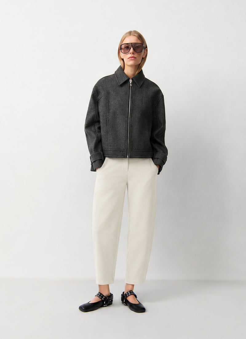 Orly Flannel Jersey Utility Pant