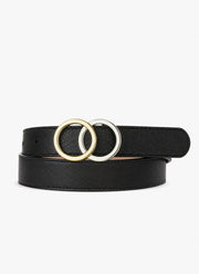 Otir Saffiano Leather Belt