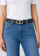 Otir Saffiano Leather Belt