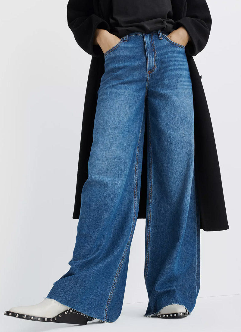 rag & bone Sofie Featherweight Wide-Leg Jean