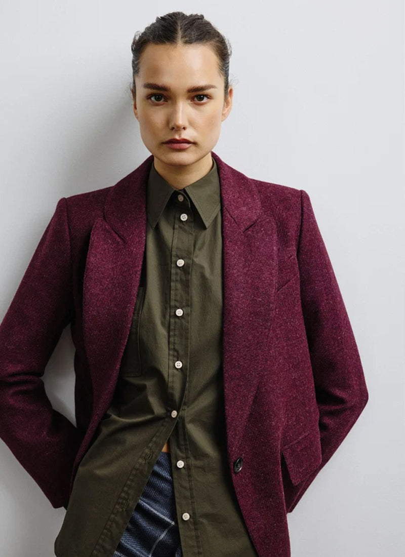 SMYTHE Oversized Long Lapel Blazer