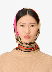 Panteo Tiger Silk Modal Scarf