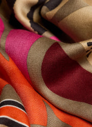 Panteo Tiger Silk Modal Scarf