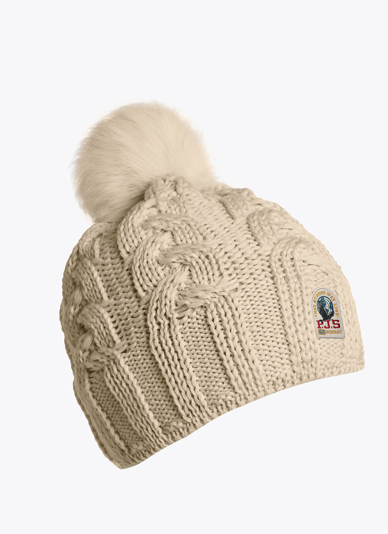 Parajumpers Fleece Lined Cable Hat