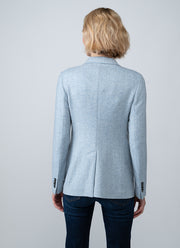 Parigi Svuotata Double Breasted Herringbone Blazer