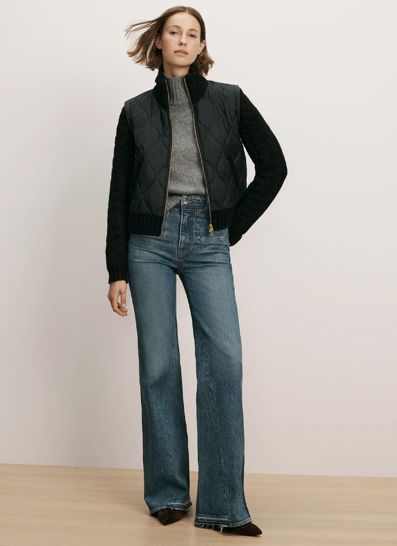 Patra Mixed Media Jacket