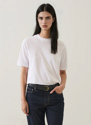 Patrick Assaraf Organic Pima Cotton Relaxed T-Shirt