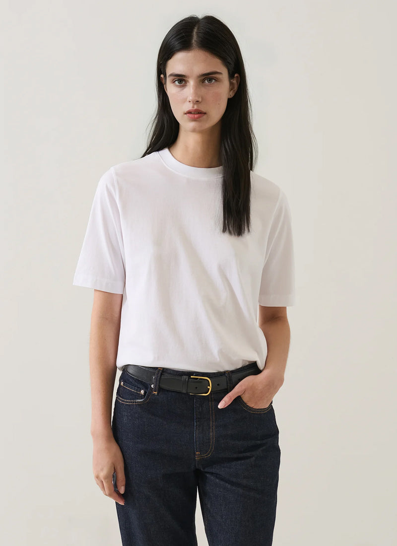 Patrick Assaraf Organic Pima Cotton Relaxed T-Shirt