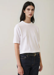 Patrick Assaraf Organic Pima Cotton Relaxed T-Shirt