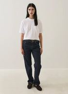 Patrick Assaraf Organic Pima Cotton Relaxed T-Shirt