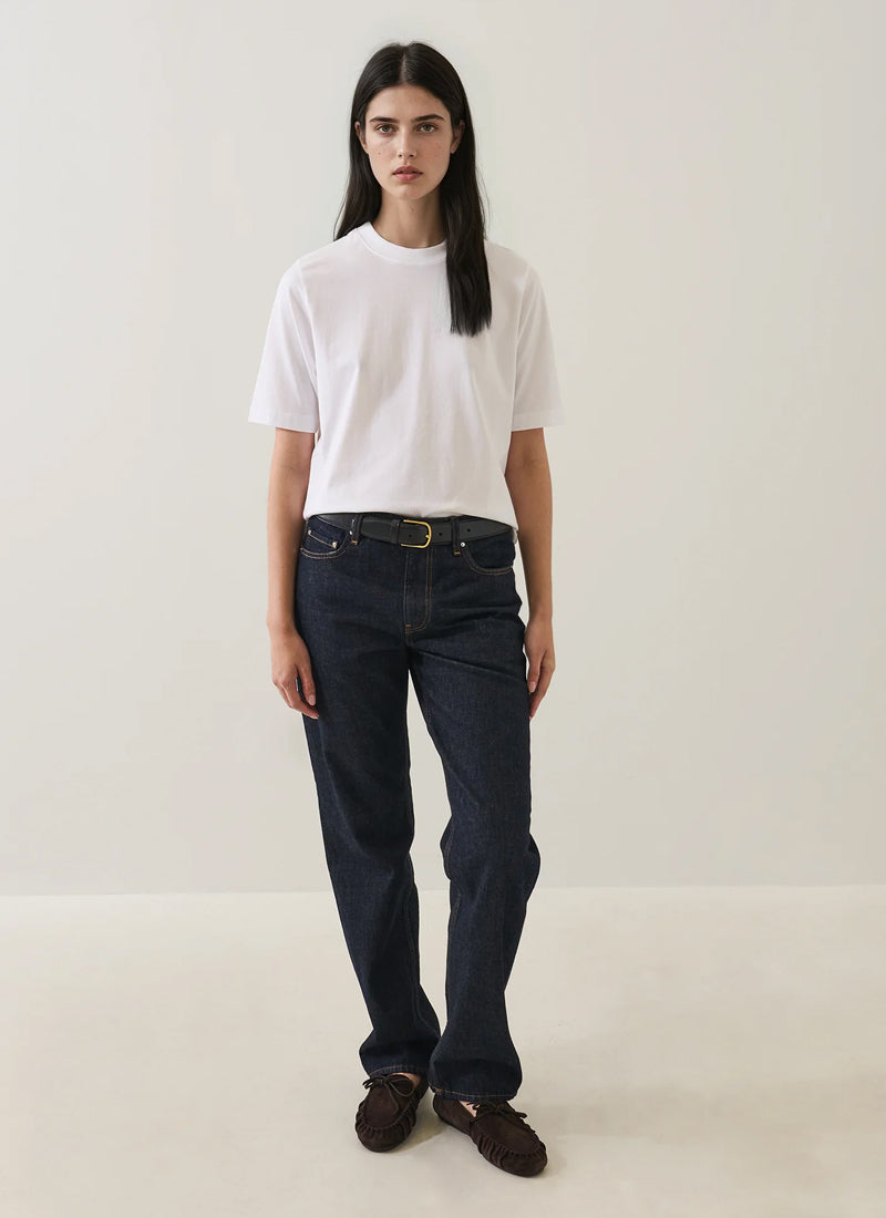Patrick Assaraf Organic Pima Cotton Relaxed T-Shirt