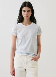 Patrick Assaraf Reverse Spray Lightweight Pima Cotton Classic T-Shirt