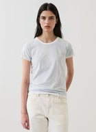 Patrick Assaraf Reverse Spray Lightweight Pima Cotton Classic T-Shirt