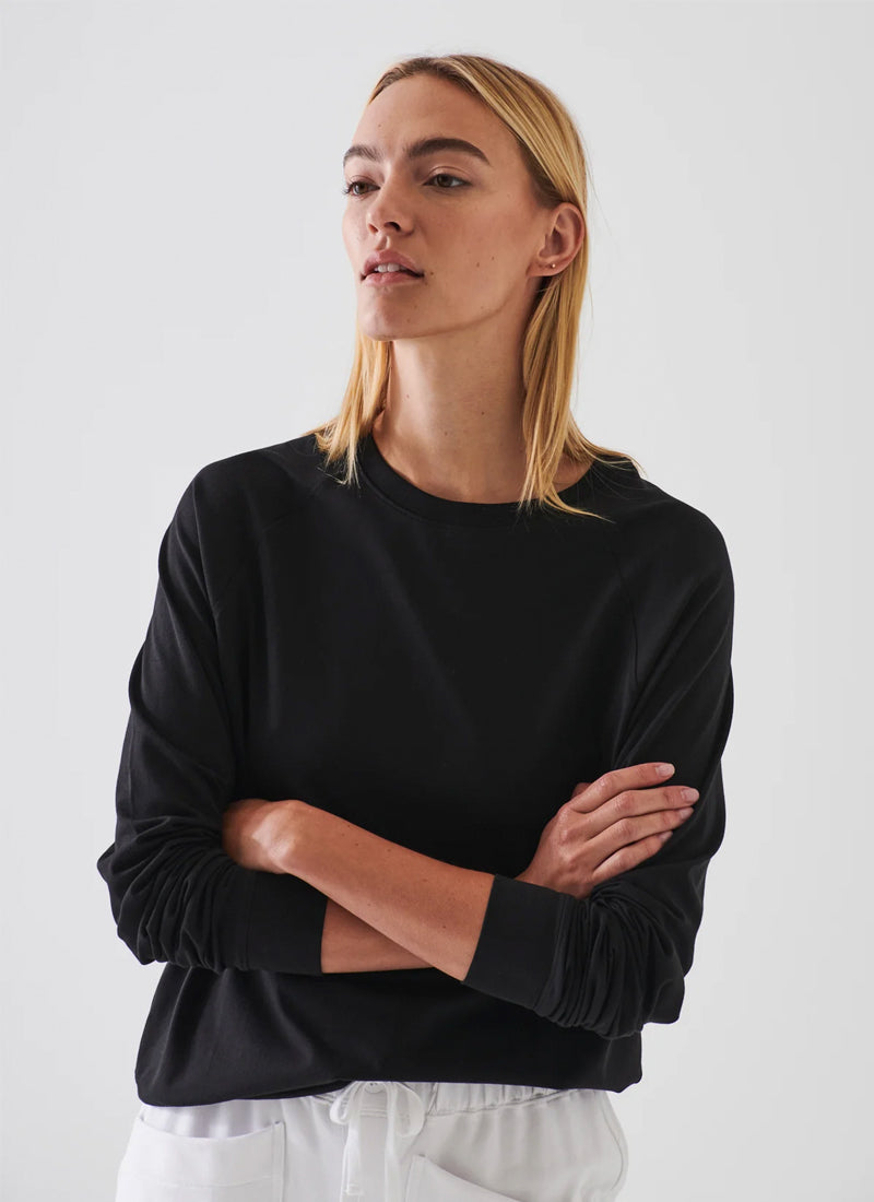 Patrick Assaraf Oversized Cotton Sweatshirt