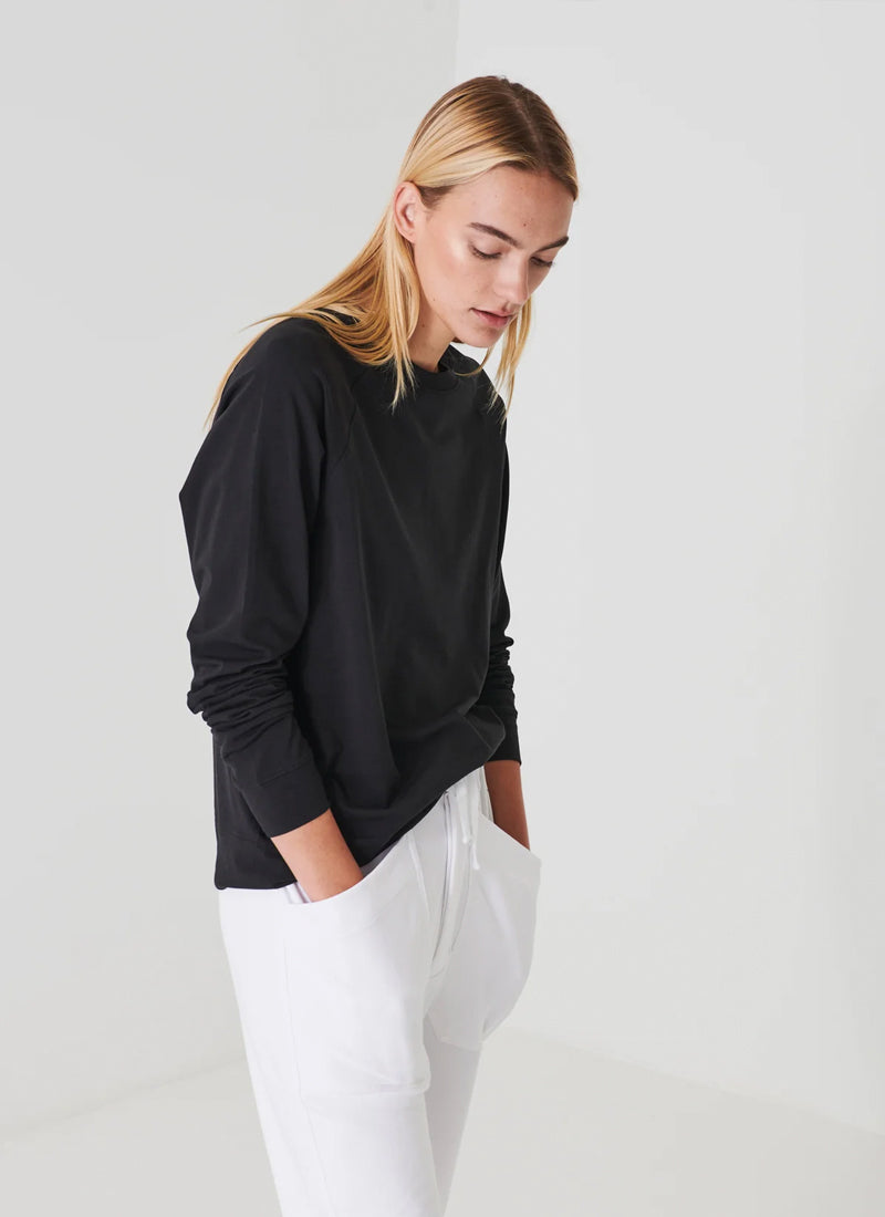 Patrick Assaraf Oversized Cotton Sweatshirt