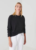 Patrick Assaraf Oversized Cotton Sweatshirt