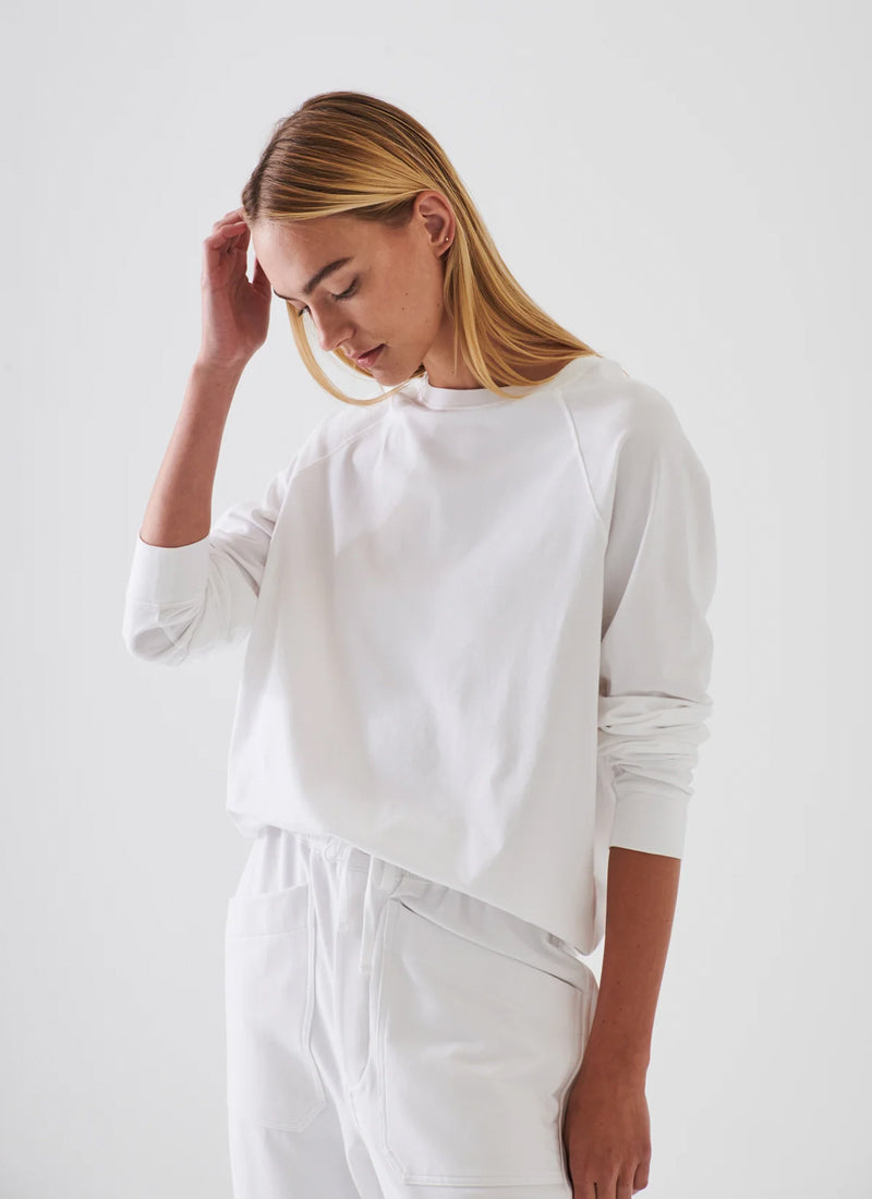 Patrick Assaraf Oversized Cotton Sweatshirt