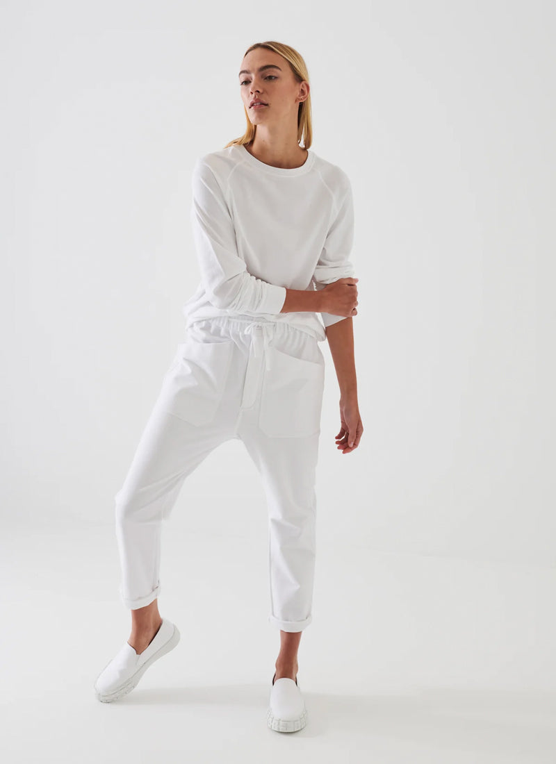 Patrick Assaraf Oversized Cotton Sweatshirt